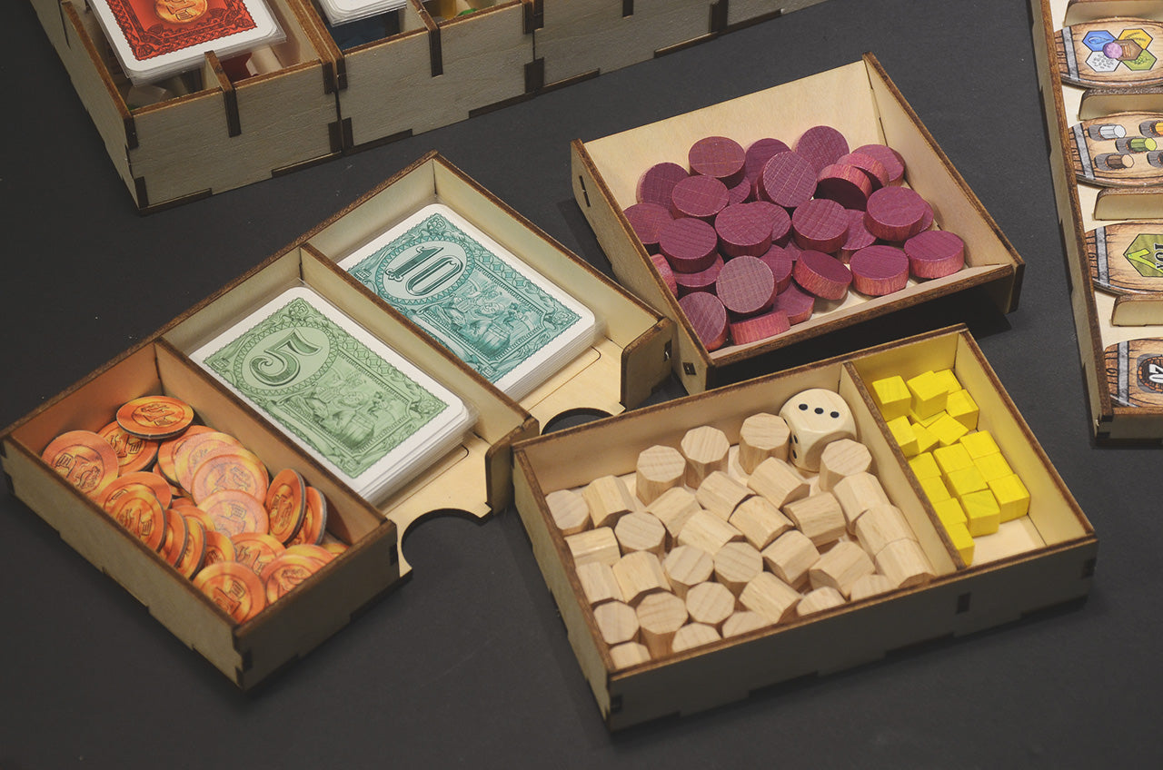 天堂與酒 桌遊收納盒 Heaven & Ale insert organizer 烏鴉盒子桌遊收納
