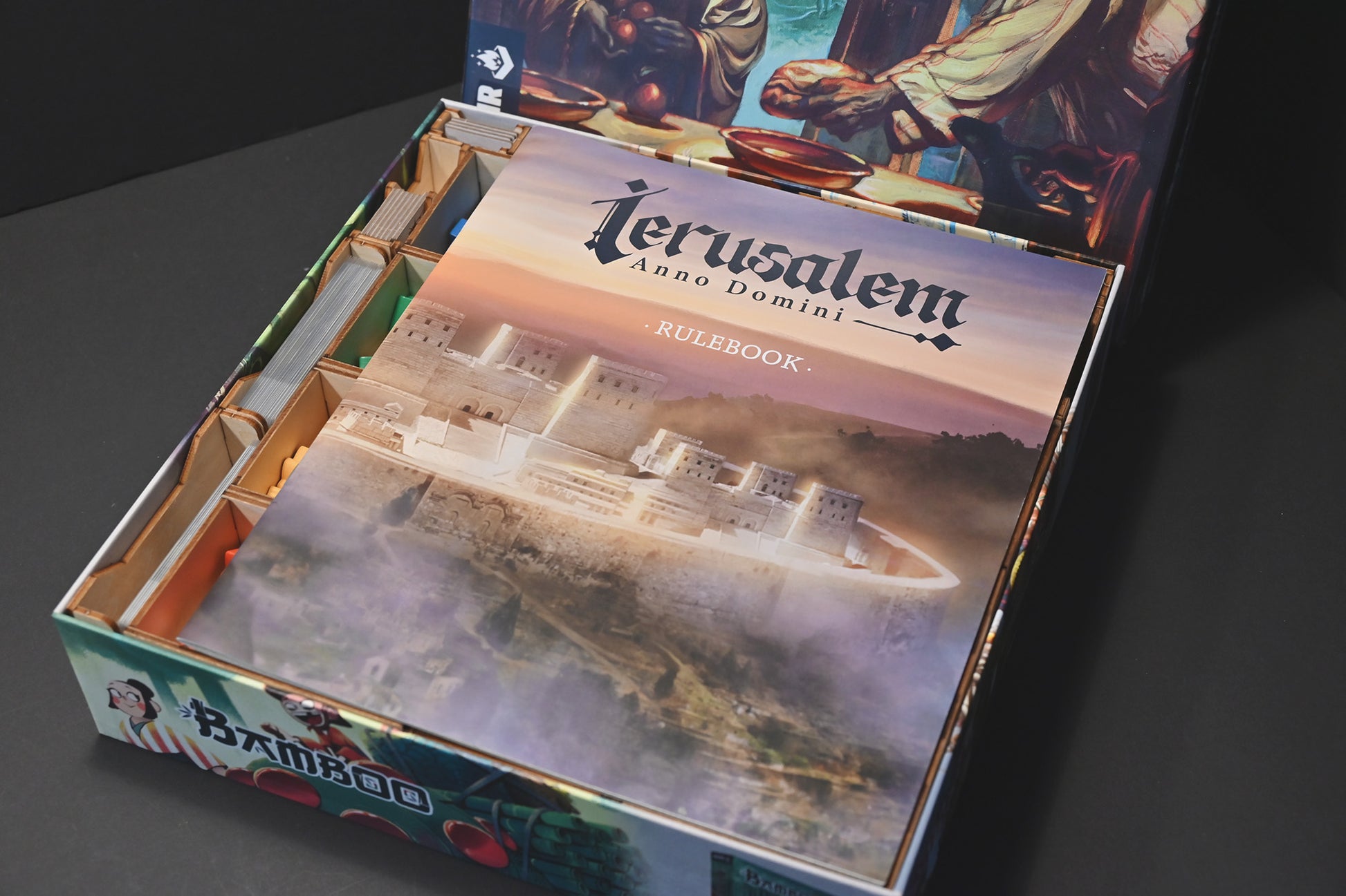 耶路撒冷：最後的晚餐 桌遊收納盒 Ierusalem Anno Domini insert 烏鴉盒子桌遊收納