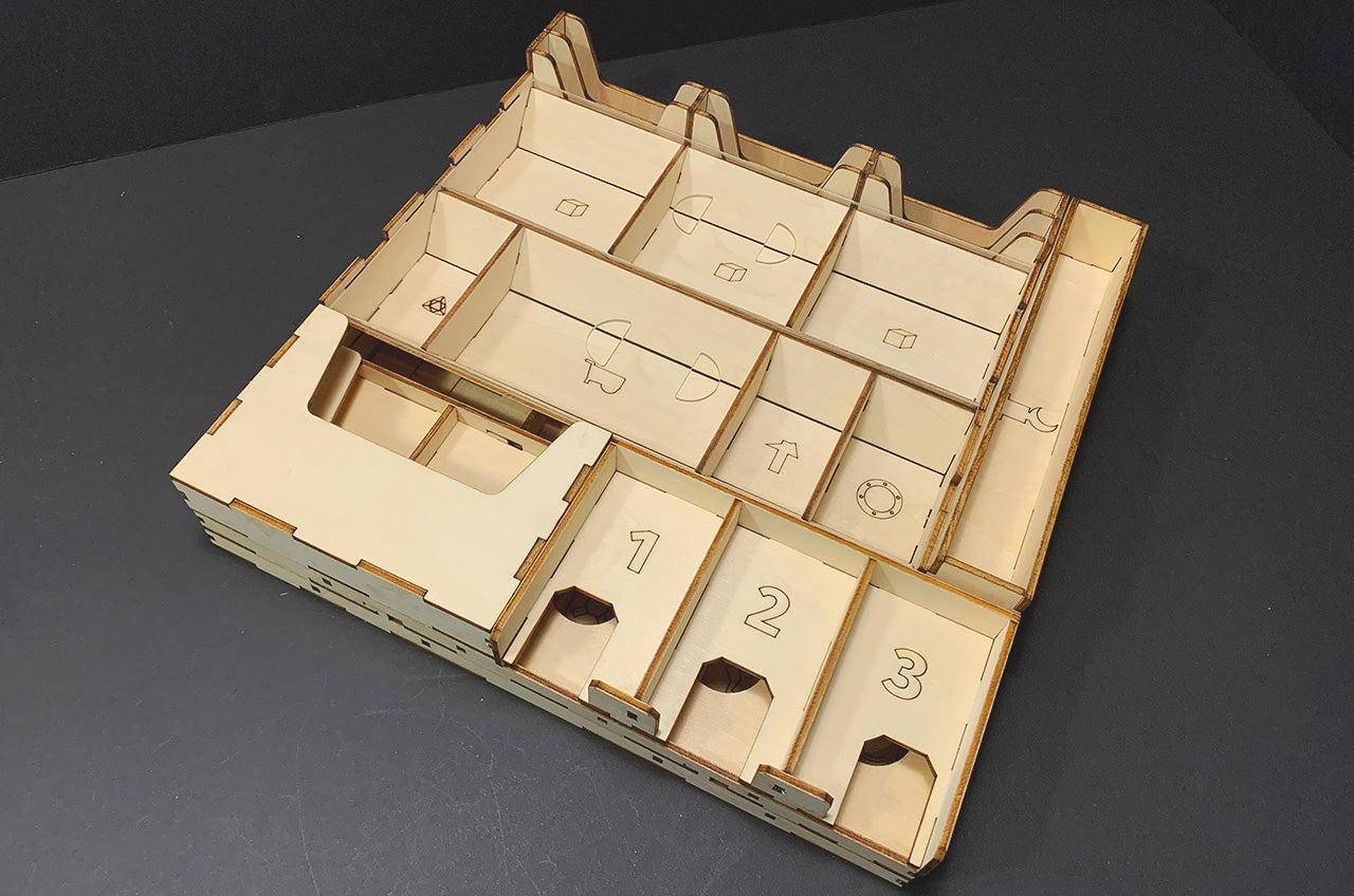 山嶽之王 烏鴉盒子桌遊收納盒 In The Hall of the Mountain King insert organizer
