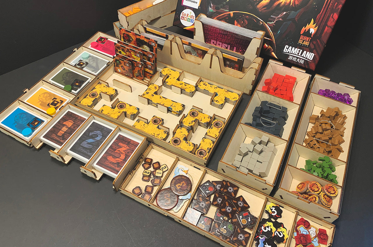 山嶽之王 烏鴉盒子桌遊收納盒 In The Hall of the Mountain King insert organizer