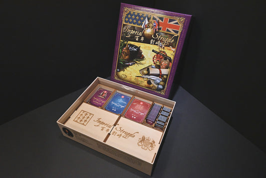 百年對峙 桌遊收納盒 Imperial Struggle insert organizer 烏鴉盒子桌遊收納