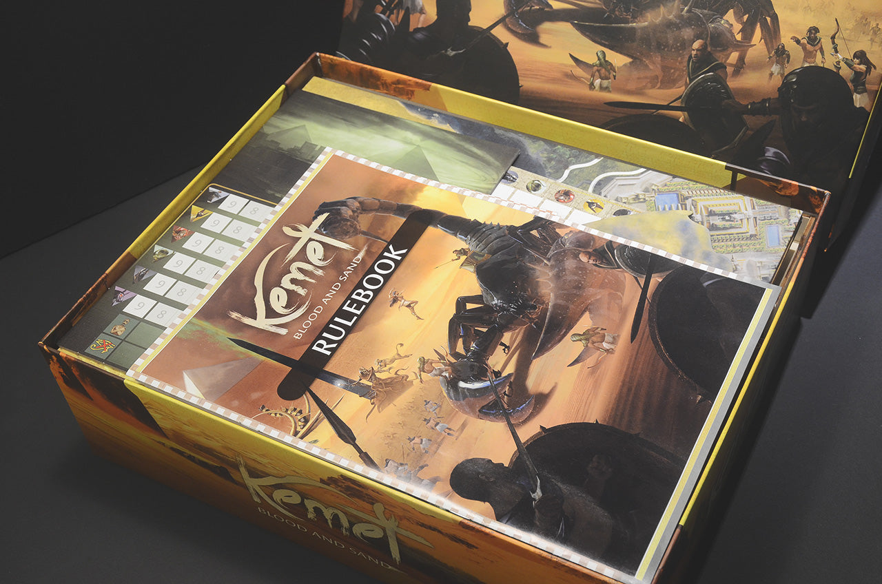 聖域：血與沙 收納盒 Kemet insert organizer 烏鴉盒子桌遊收納