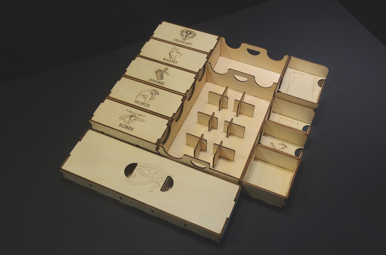 聖域：血與沙 收納盒 Kemet insert organizer 烏鴉盒子桌遊收納