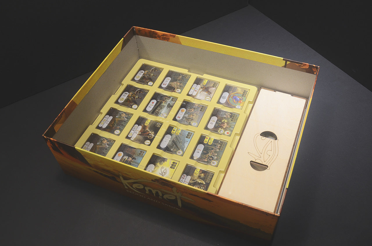 聖域：血與沙 收納盒 Kemet insert organizer 烏鴉盒子桌遊收納