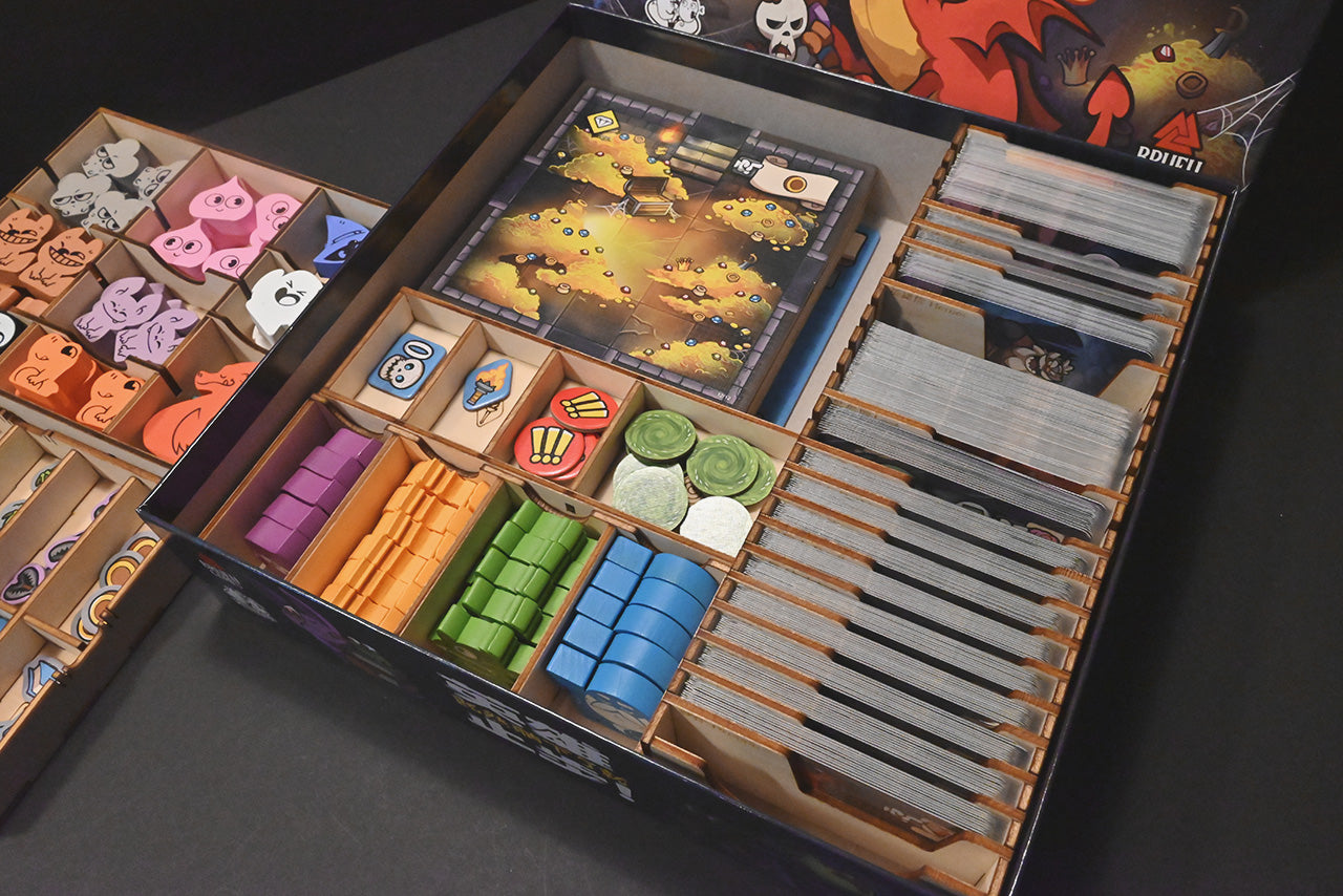 英雄止步+擴充 桌遊收納盒 Keep The Heroes Out insert organizer 烏鴉盒子桌遊收納