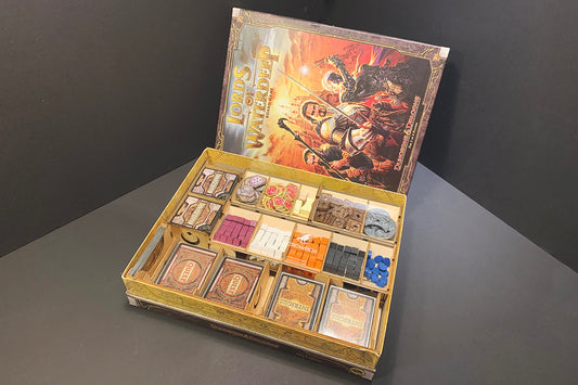 深水城領主 Lords of Waterdeep 烏鴉盒子木質桌遊收納盒