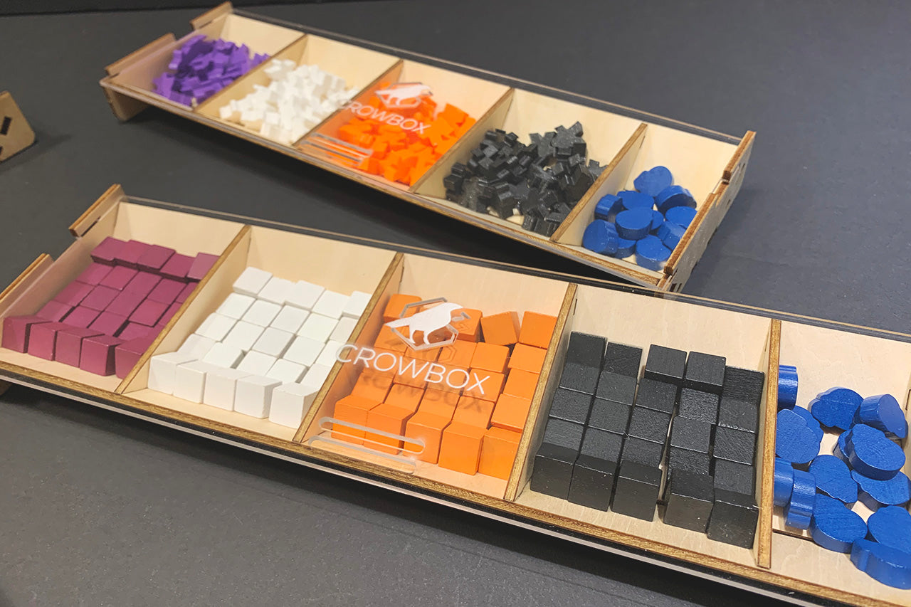 深水城領主 Lords of Waterdeep 烏鴉盒子木質桌遊收納盒