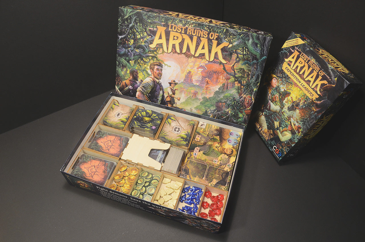 失落的阿納克遺跡 桌遊收納盒 Lost Ruins of Arnak insert organizer 烏鴉盒子