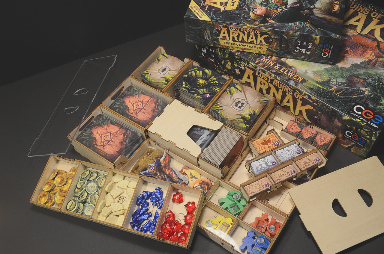 失落的阿納克遺跡 桌遊收納盒 Lost Ruins of Arnak insert organizer 烏鴉盒子