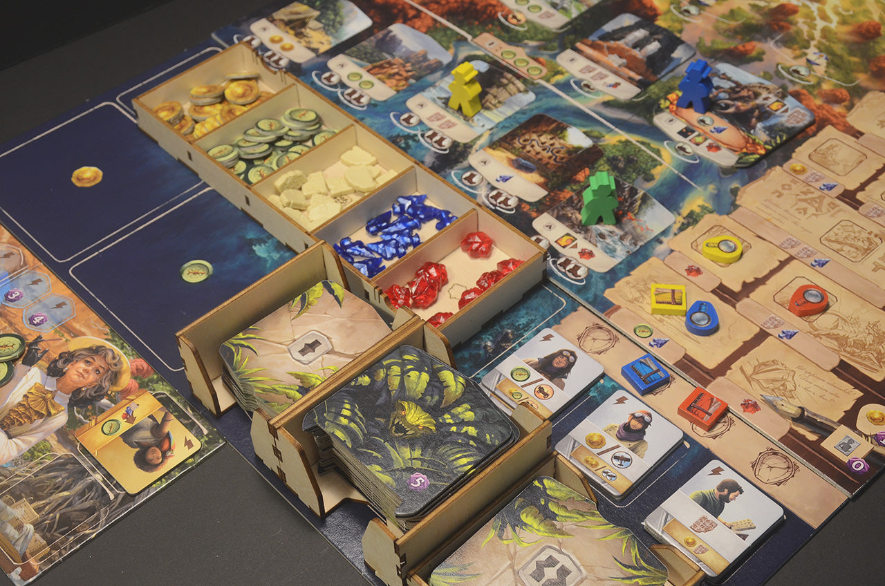 失落的阿納克遺跡 桌遊收納盒 Lost Ruins of Arnak insert organizer 烏鴉盒子