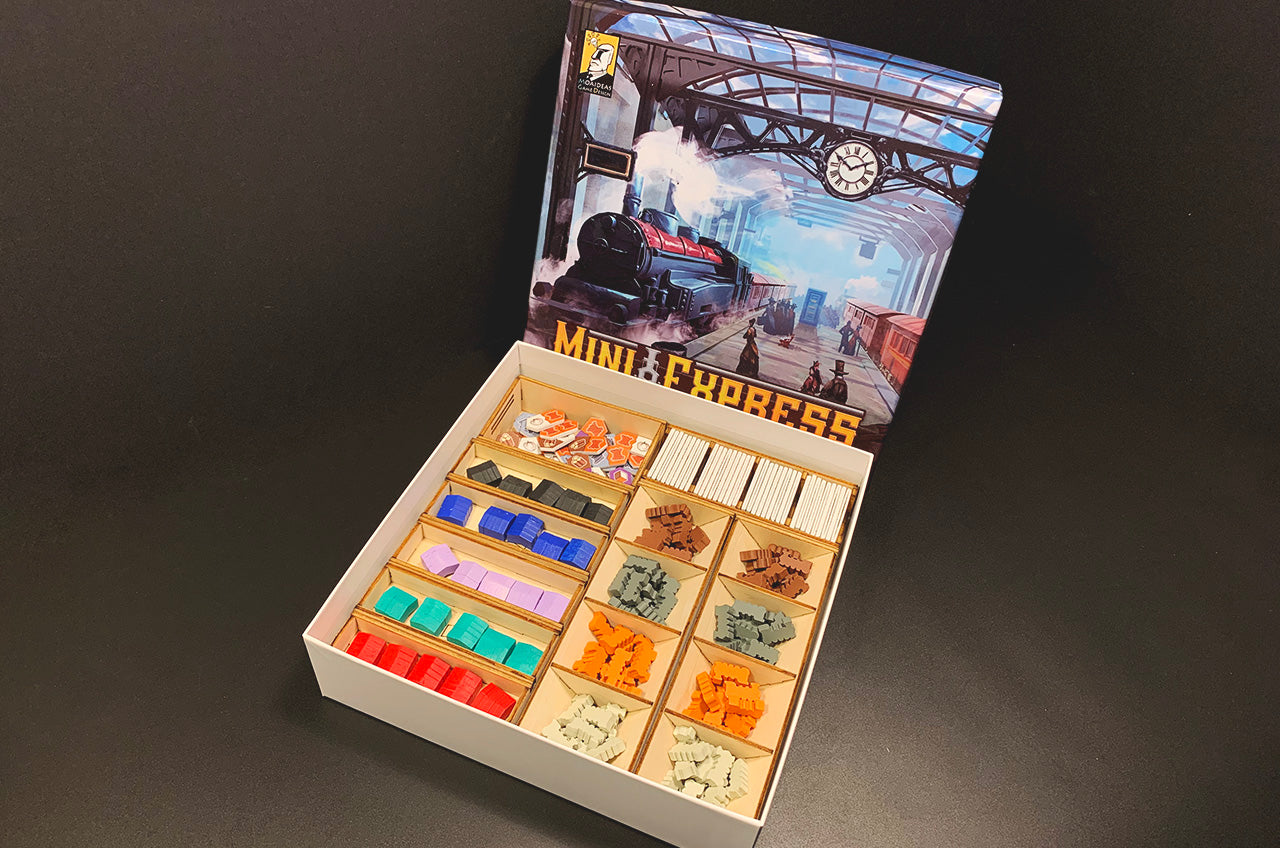 迷你特快車 Mini Express 桌遊收納盒 - 烏鴉盒子