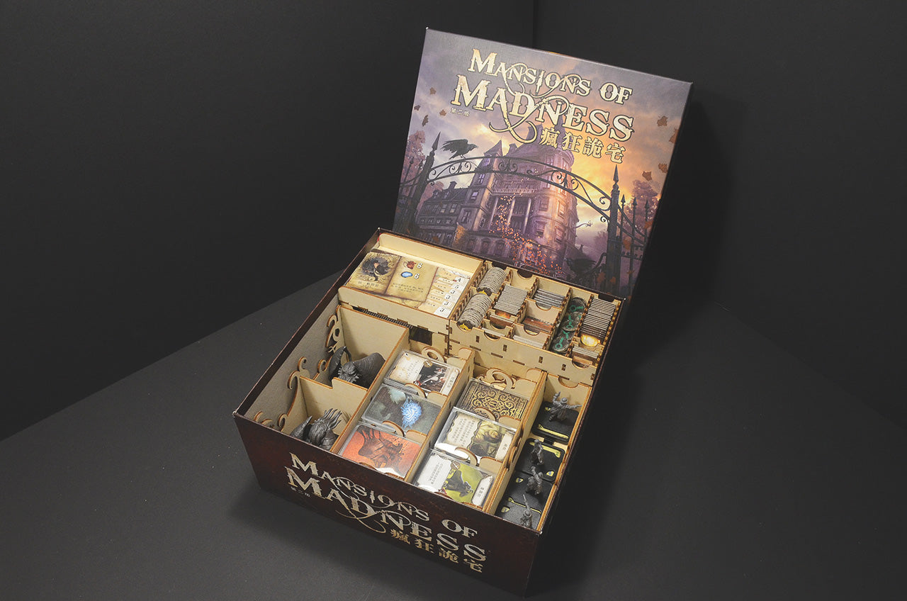 瘋狂詭宅二版 Mansion of Madness Second Edition 桌遊收納盒