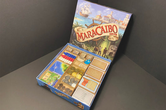 馬拉開波 桌遊收納盒 Maracaibo board game insert organizer