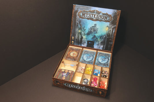 詭秘莊園 Mysterium 烏鴉盒子木質桌遊收納盒