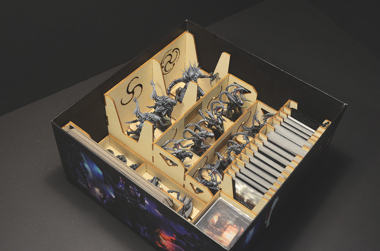 復仇女神號 桌遊收納盒 Nemesis board game insert organizer 烏鴉盒子桌遊收納