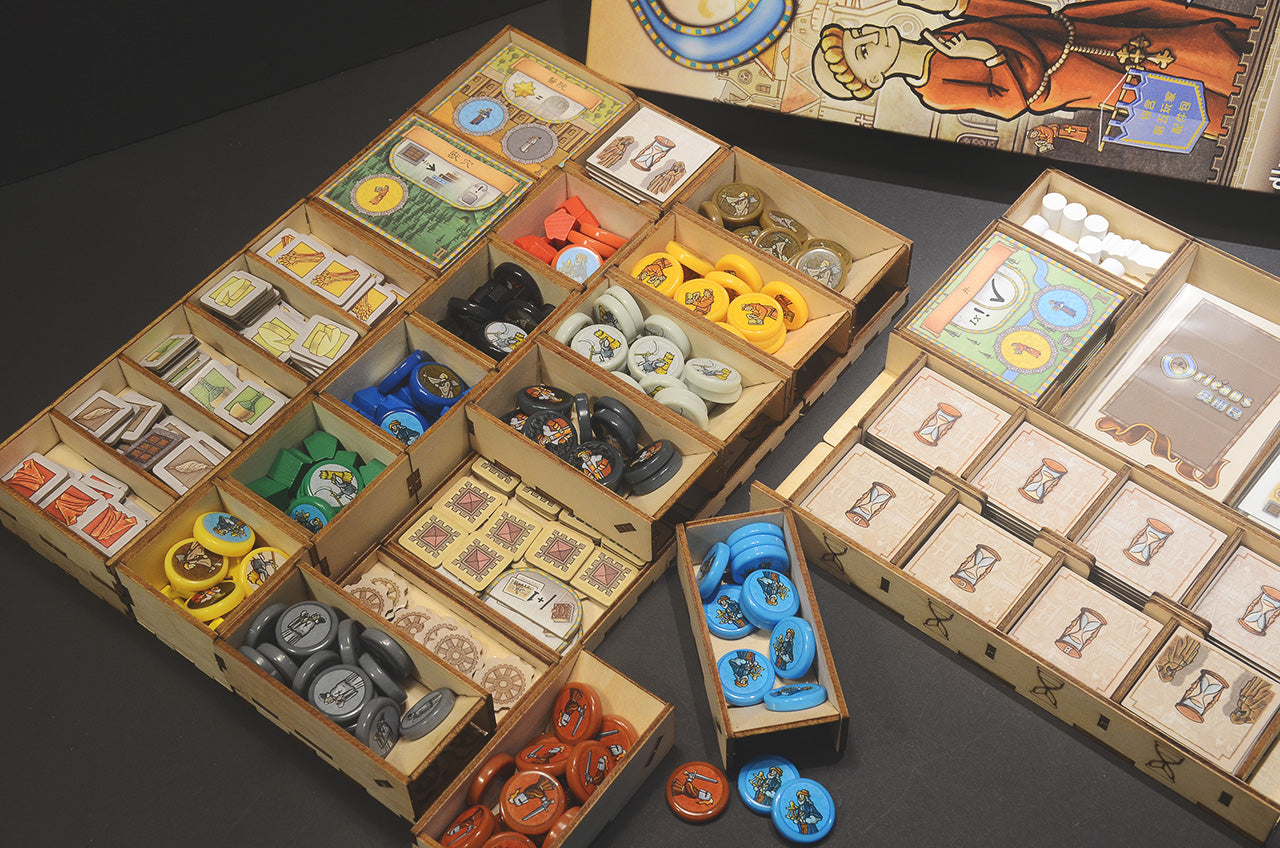 奧爾良 桌遊收納盒 Orleans insert organizer 烏鴉盒子桌遊收納