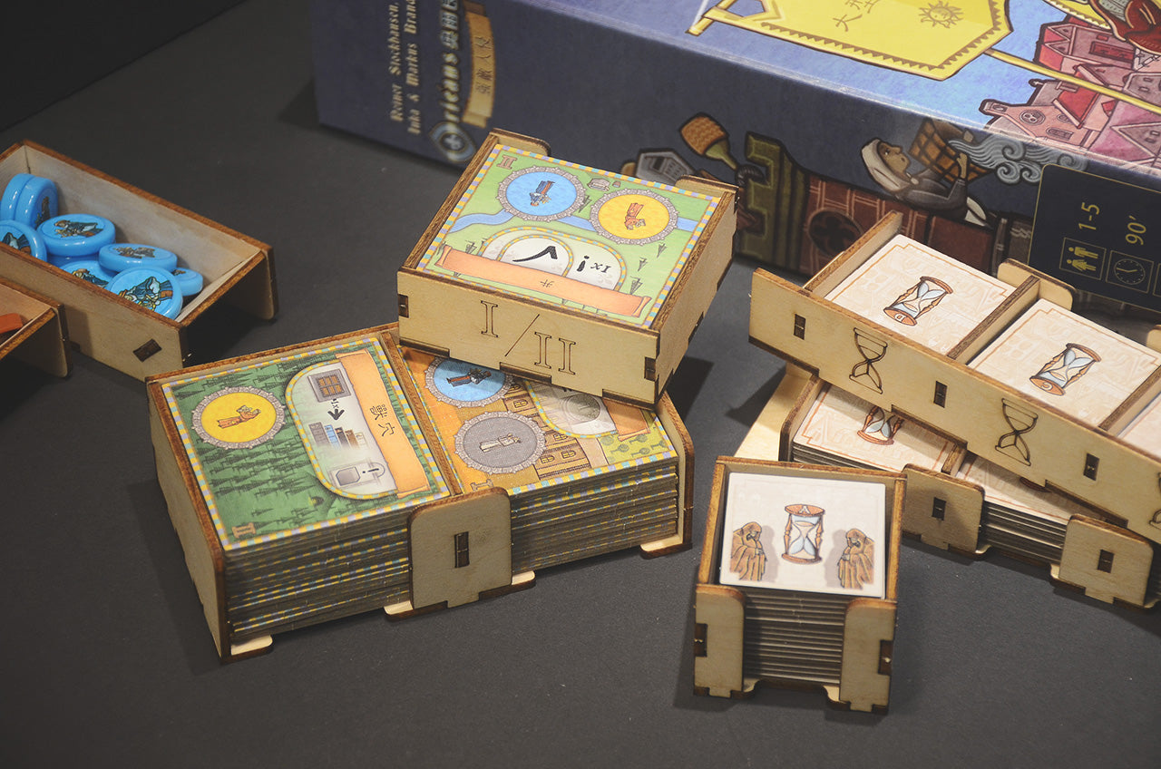 奧爾良 桌遊收納盒 Orleans insert organizer 烏鴉盒子桌遊收納