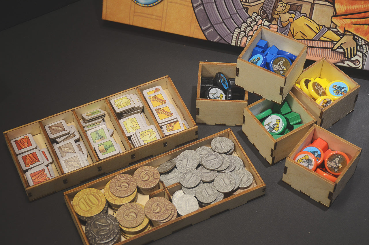 奧爾良 桌遊收納盒 Orleans insert organizer 烏鴉盒子桌遊收納