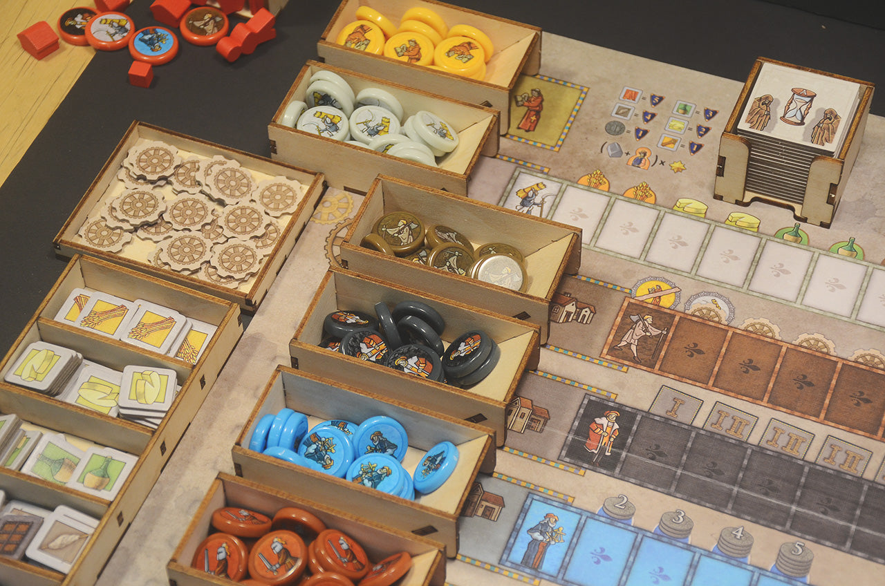 奧爾良 桌遊收納盒 Orleans insert organizer 烏鴉盒子桌遊收納