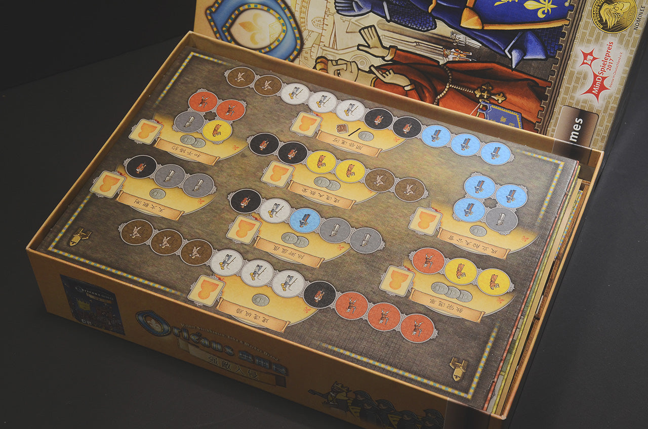 奧爾良 桌遊收納盒 Orleans insert organizer 烏鴉盒子桌遊收納