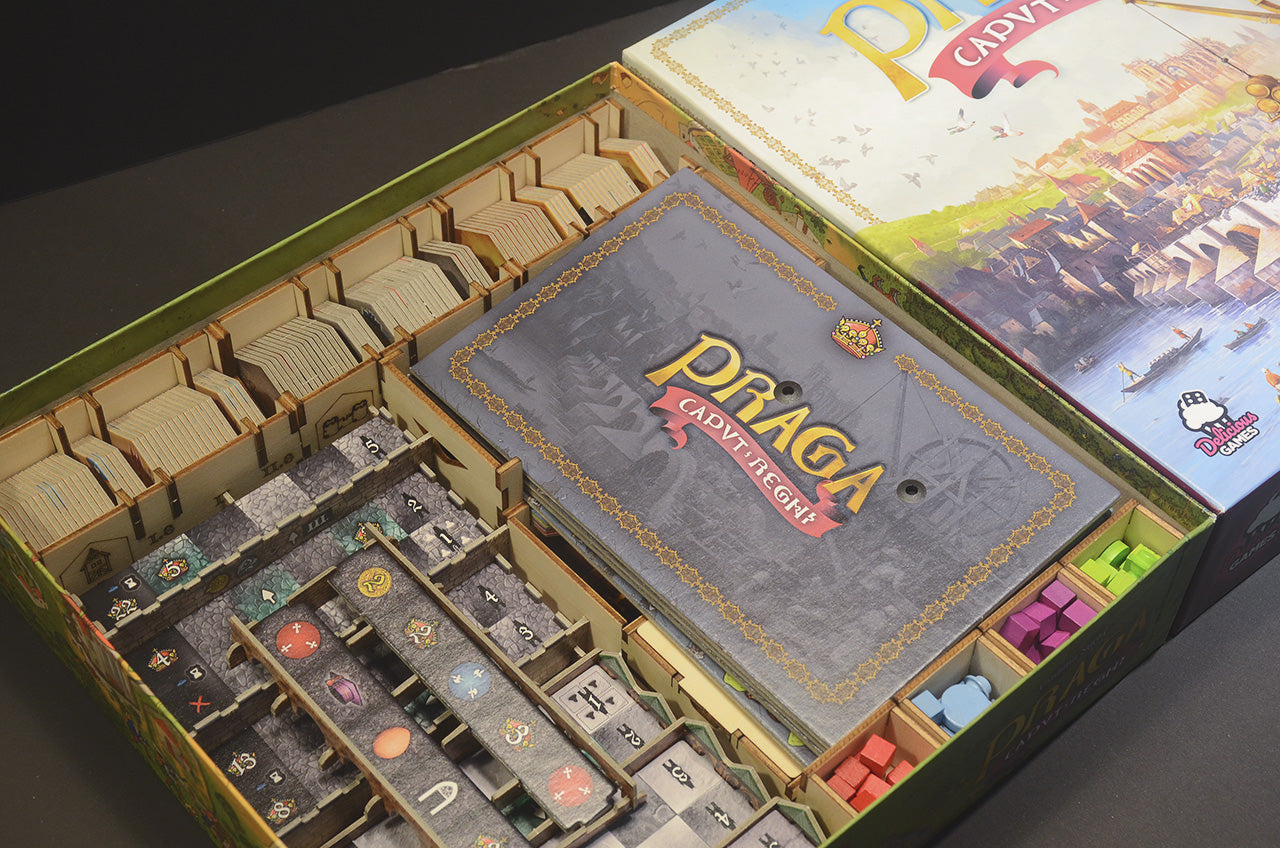 王都布拉格 桌遊收納盒 Praga Caput Regni insert organizer 烏鴉盒子