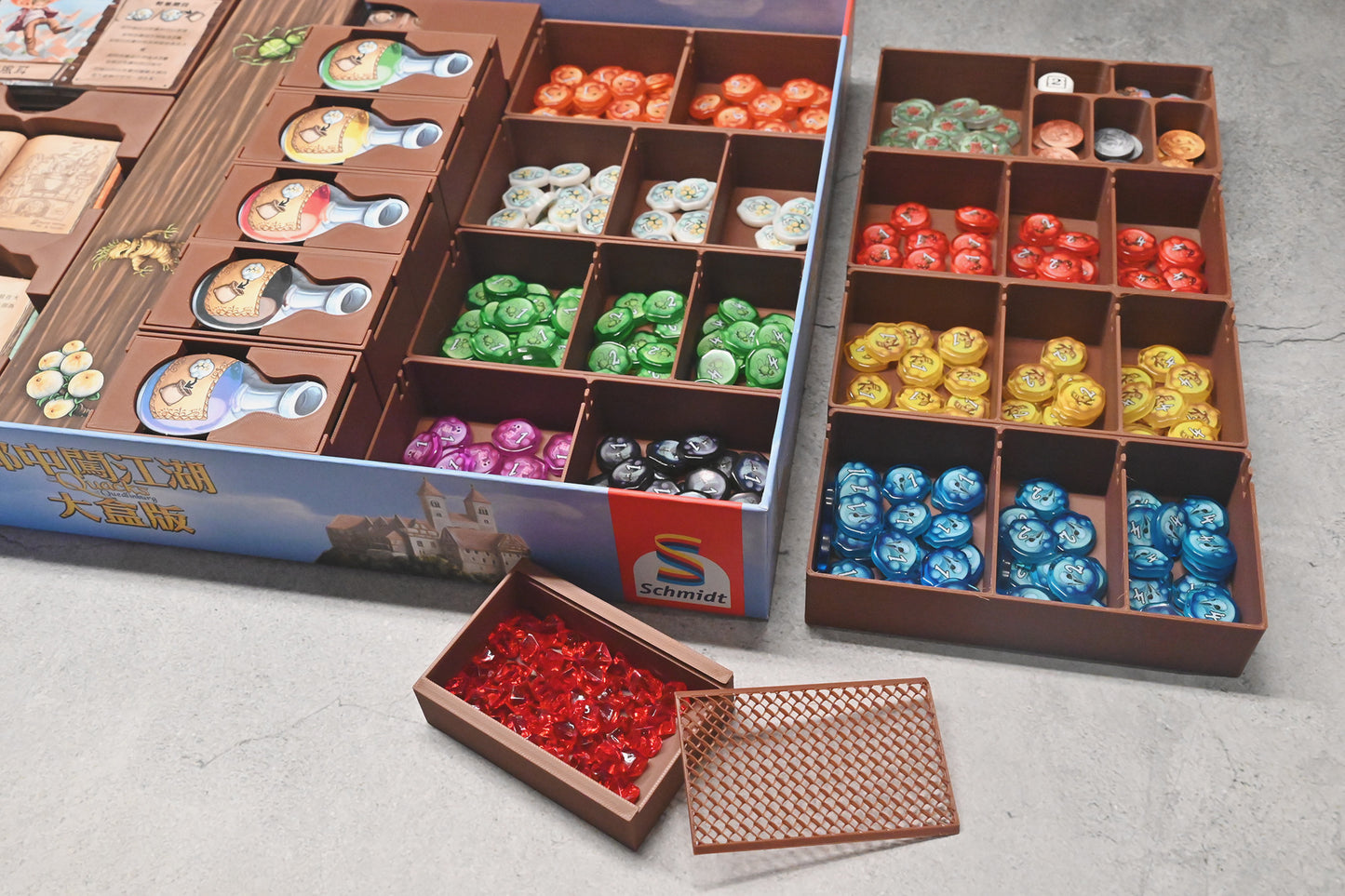 郎中闖江湖大盒版 Quacks of Quedlinburg Mega Box 桌遊收納盒