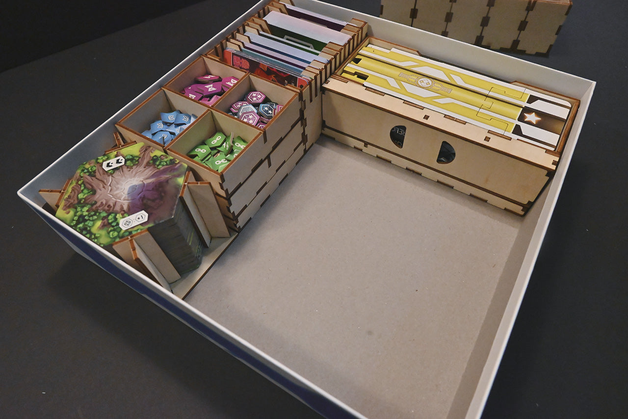重裝上陣桌遊收納盒 Reload board game insert 烏鴉盒子桌遊收納
