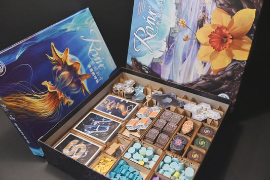 黎明新生+深淵的呼喚 桌遊收納盒 Revive and Call of the Abyss board game insert 烏鴉盒子桌遊收納