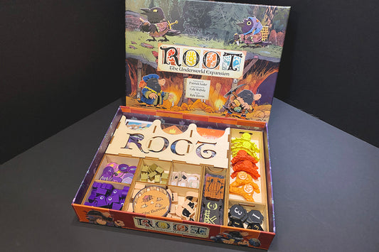 茂林源記：地下世界 Root: The Underground 擴充 烏鴉盒子木質桌遊收納盒
