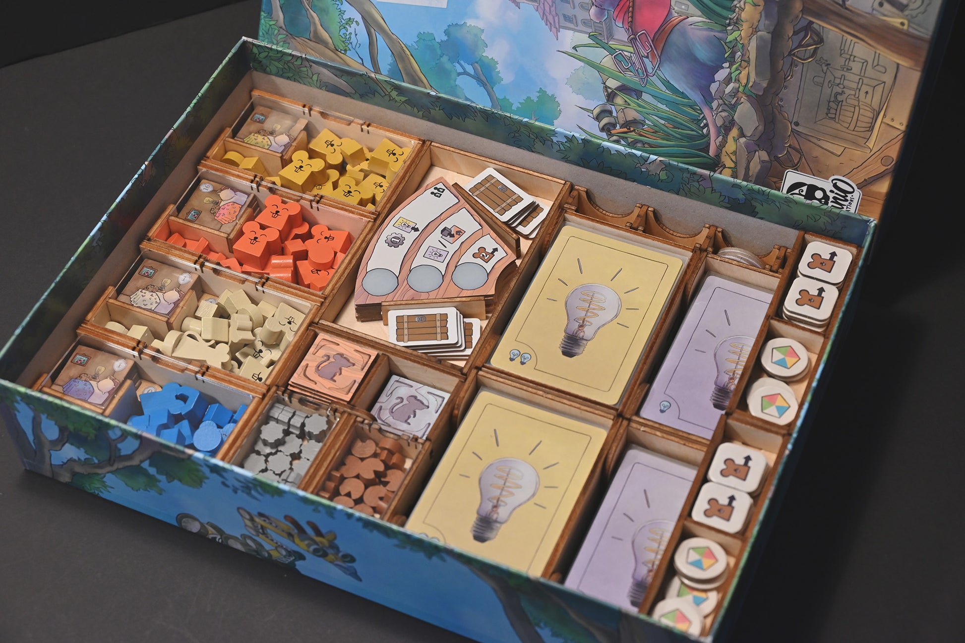 白鼠特工隊 桌遊收納盒 Rats of Wistar board game insert 烏鴉盒子桌遊收納