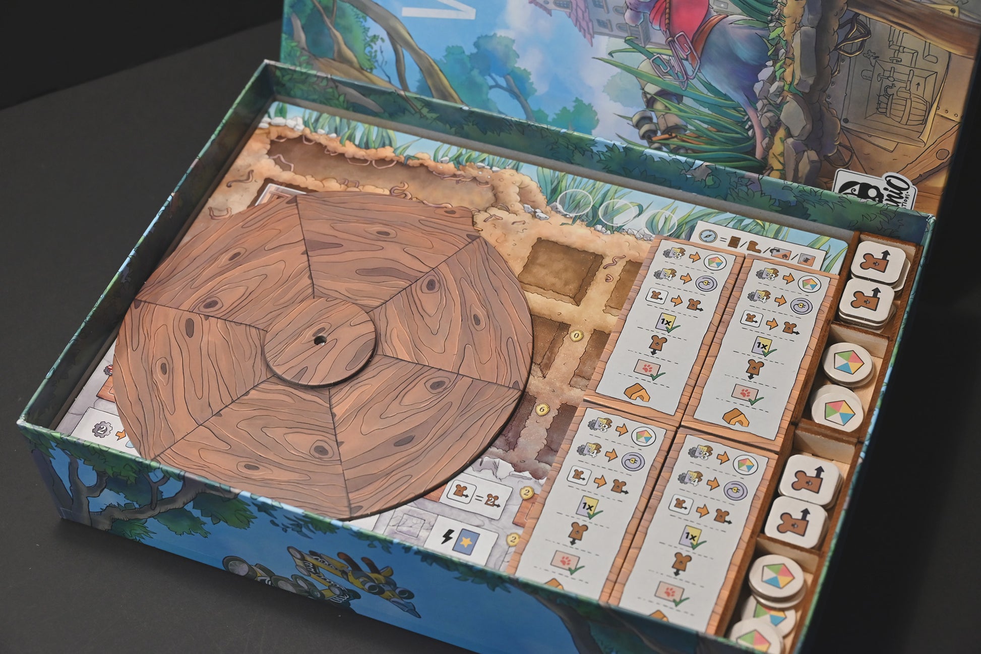 白鼠特工隊 桌遊收納盒 Rats of Wistar board game insert 烏鴉盒子桌遊收納