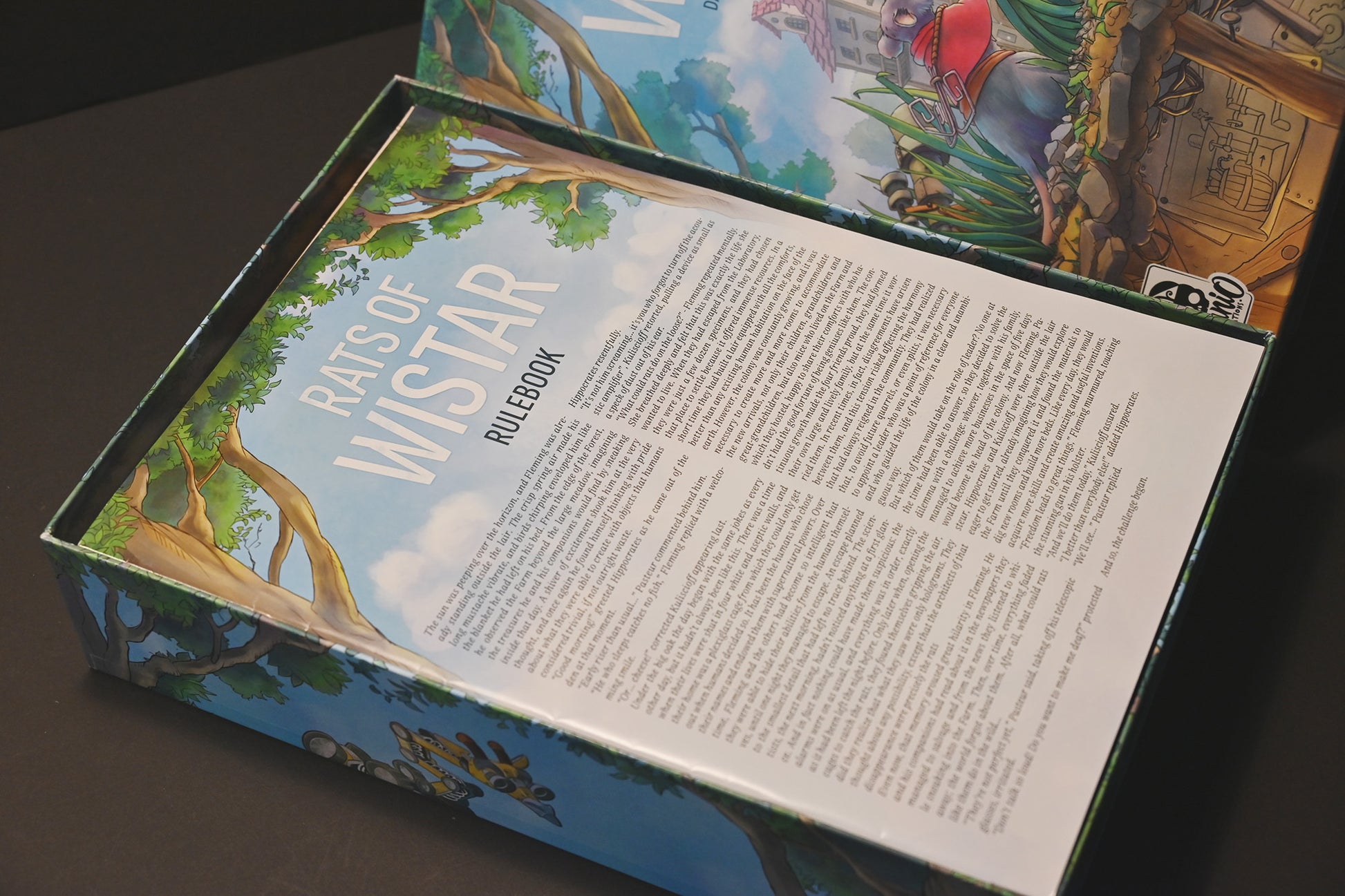 白鼠特工隊 桌遊收納盒 Rats of Wistar board game insert 烏鴉盒子桌遊收納