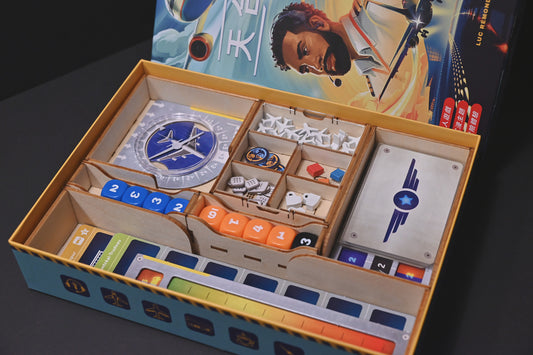 天合小隊 桌遊收納盒 Sky Team board game insert烏鴉盒子桌遊收納