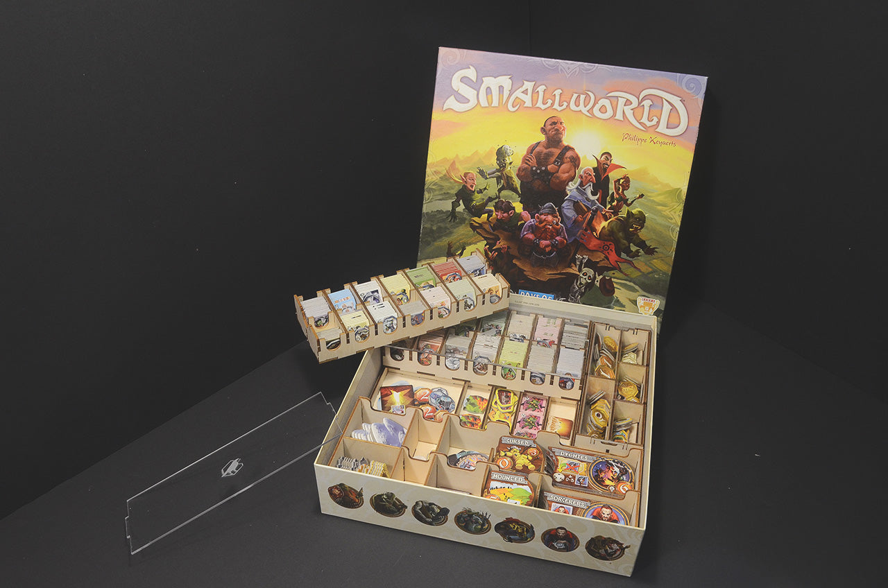 小世界 Small World 烏鴉盒子木質桌遊收納盒