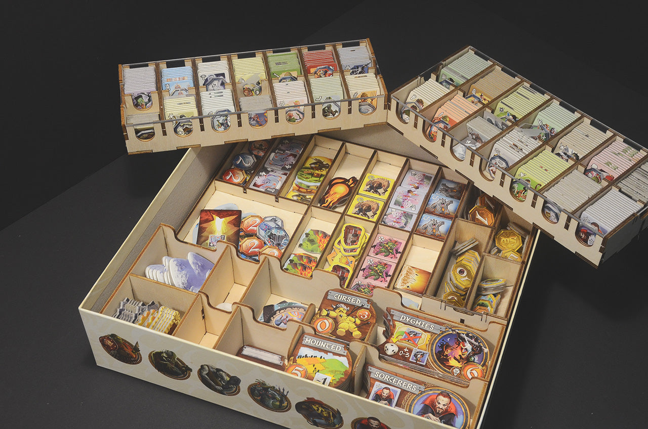 小世界 Small World 烏鴉盒子木質桌遊收納盒