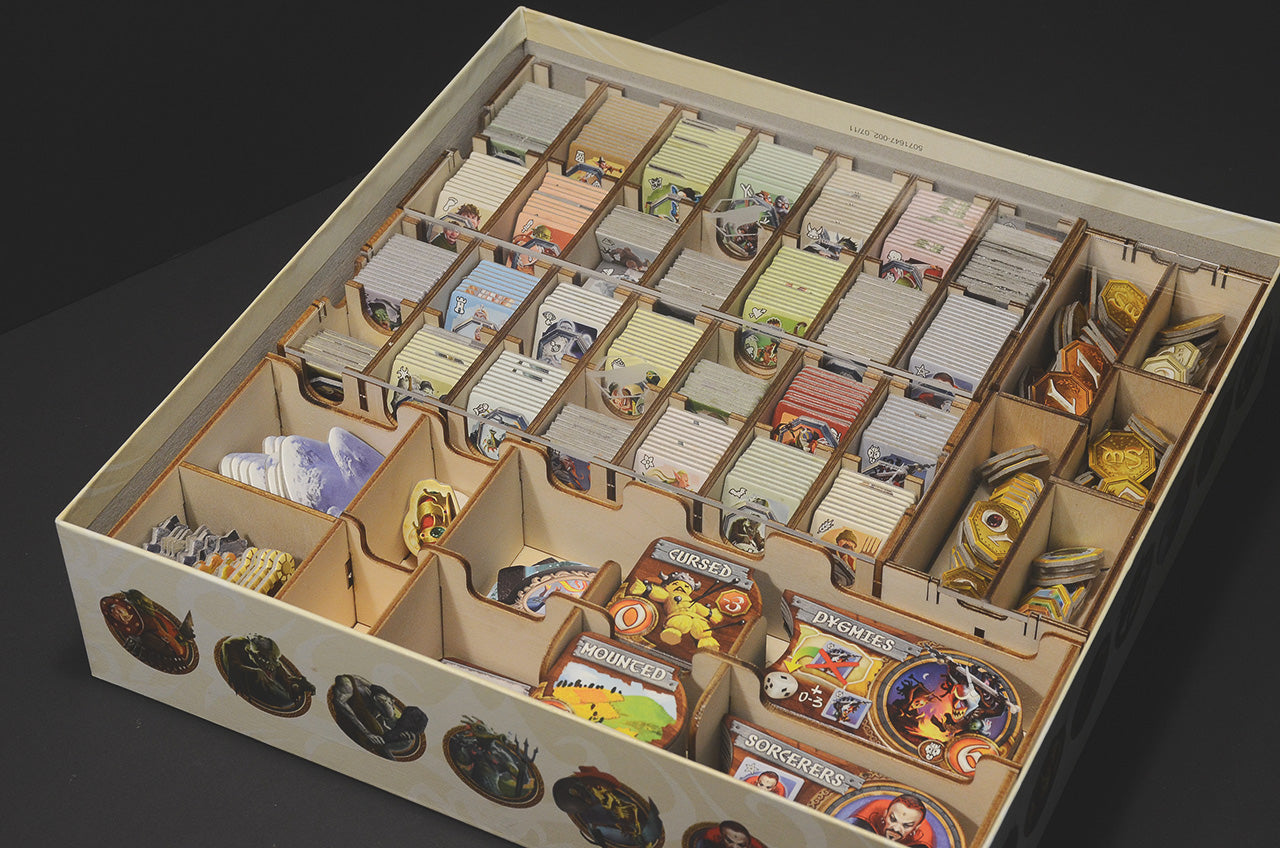 小世界 Small World 烏鴉盒子木質桌遊收納盒
