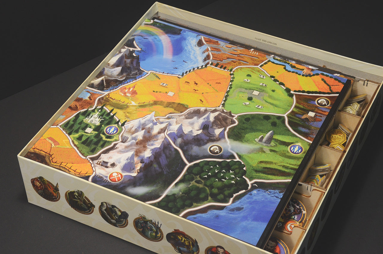 小世界 Small World 烏鴉盒子木質桌遊收納盒