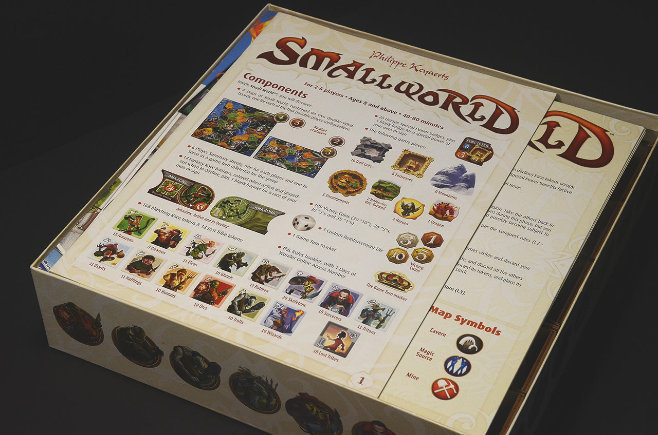 小世界 Small World 烏鴉盒子木質桌遊收納盒