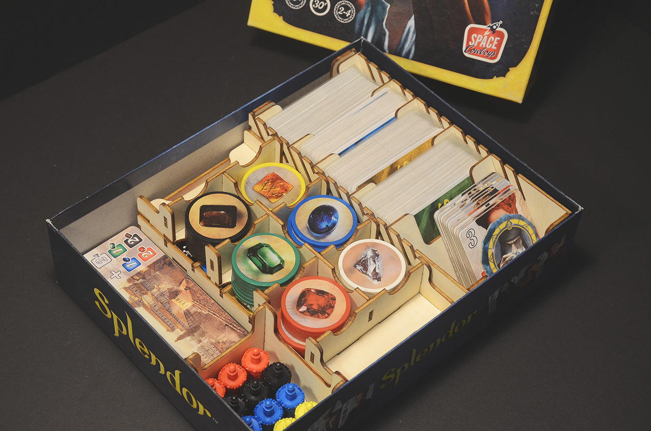 璀璨寶石 桌遊收納盒 Splendor insert organizer 烏鴉盒子桌遊收納