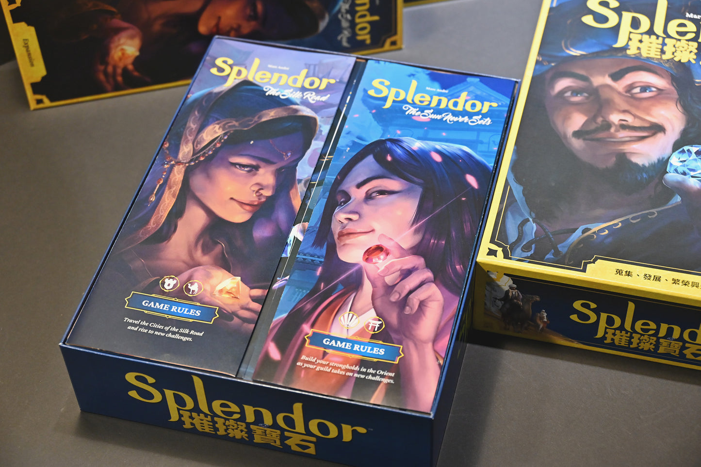 璀璨寶石+新版擴充 Splendor 桌遊收納盒