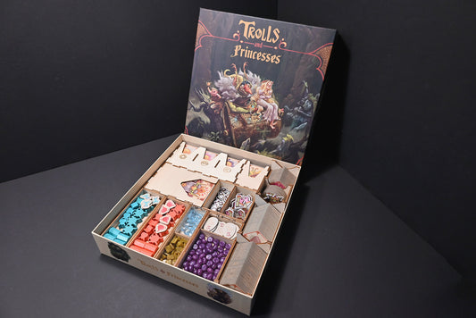 巨魔與公主 桌遊收納盒 Trolls and Princessess board game insert 烏鴉盒子桌遊收納