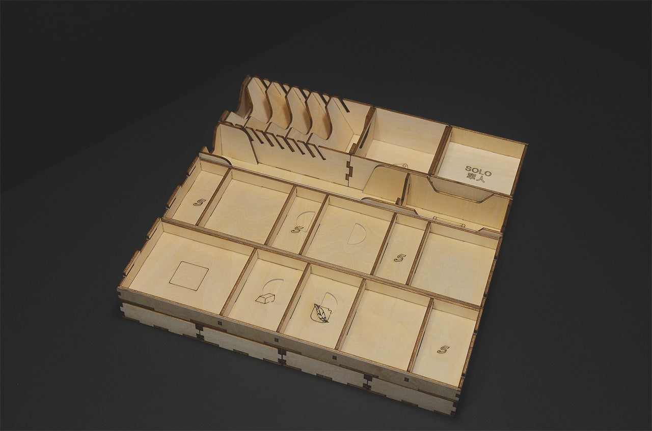 方尖碑 桌遊收納盒 Tekhenu board game insert organizer 烏鴉盒子桌遊收納