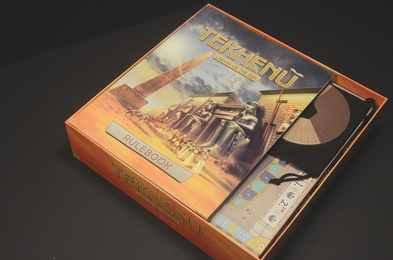 方尖碑 桌遊收納盒 Tekhenu board game insert organizer 烏鴉盒子桌遊收納