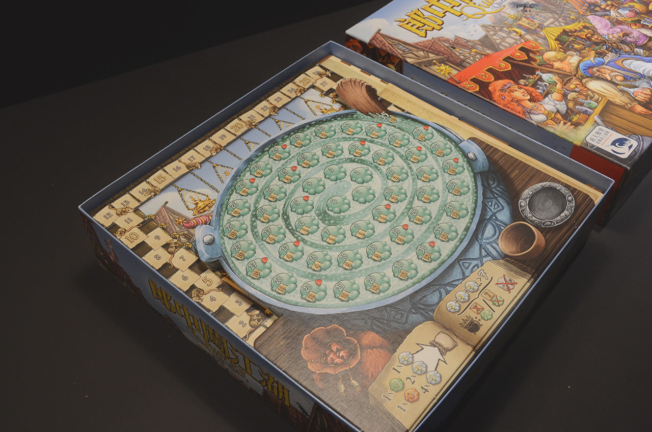 郎中闖江湖 桌遊收納盒 The Quacks of Quedlinburg insert 烏鴉盒子桌遊收納