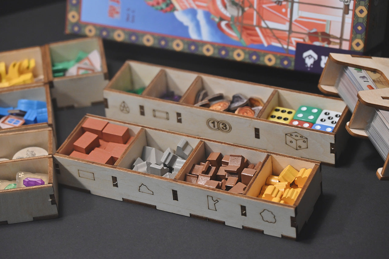 聖瓦西里大教堂 桌遊收納盒 The Red Cathedral board game insert 烏鴉盒子