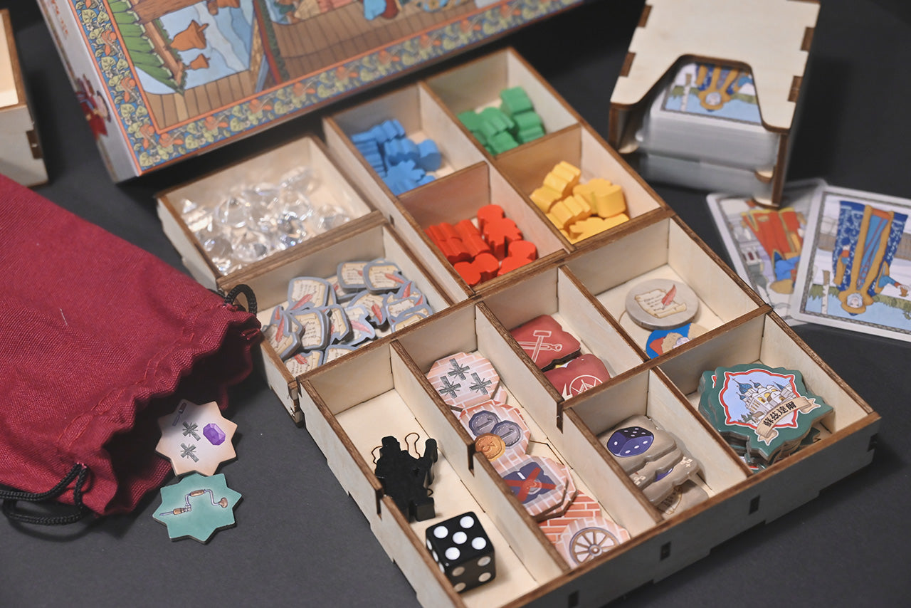 聖瓦西里大教堂 桌遊收納盒 The Red Cathedral board game insert 烏鴉盒子