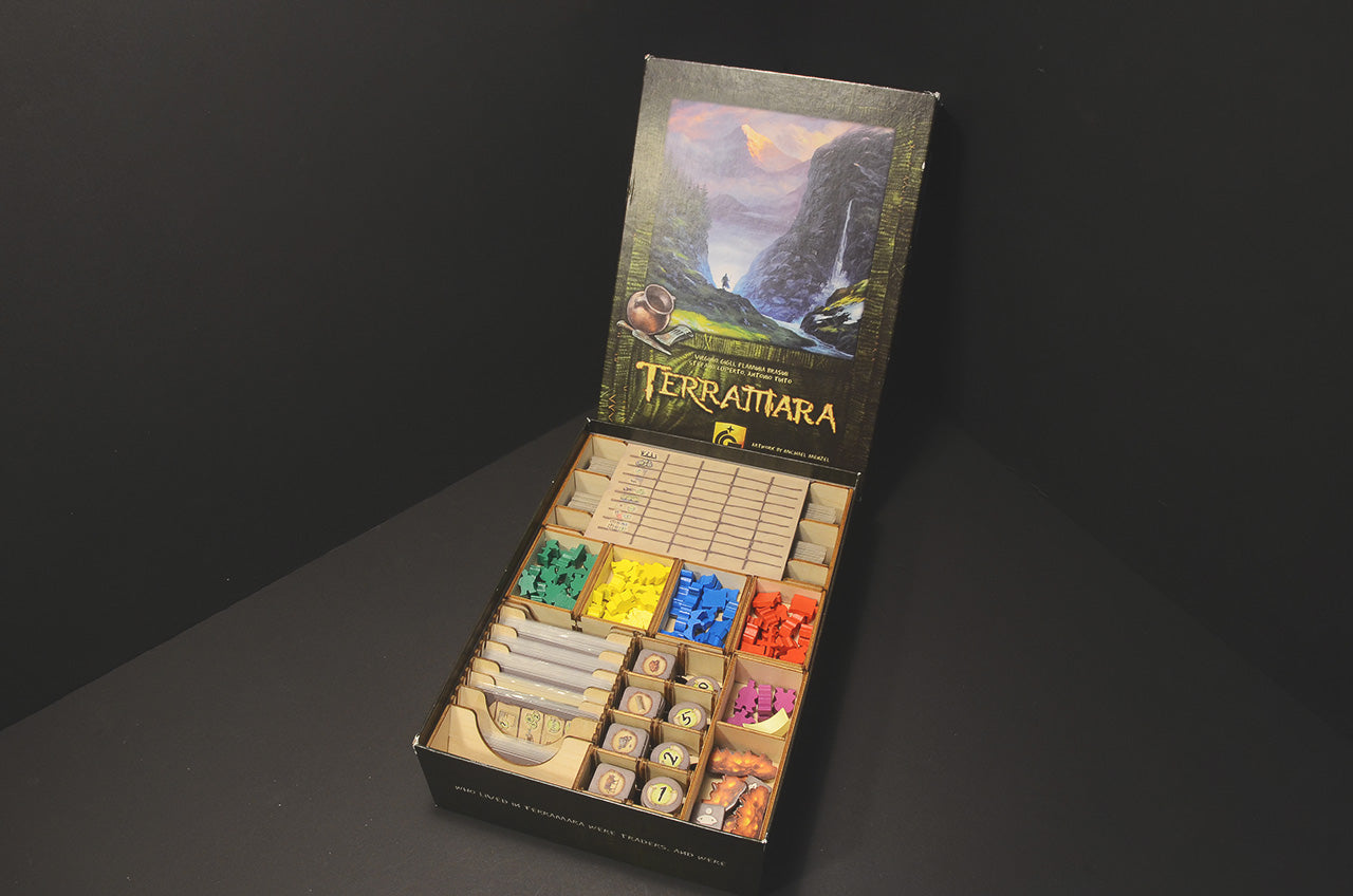 特拉馬拉 桌遊收納盒 Terramara insert organizer 烏鴉盒子桌遊收納