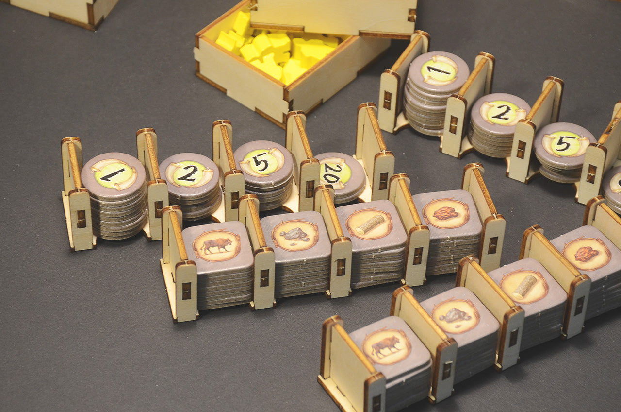 特拉馬拉 桌遊收納盒 Terramara insert organizer 烏鴉盒子桌遊收納