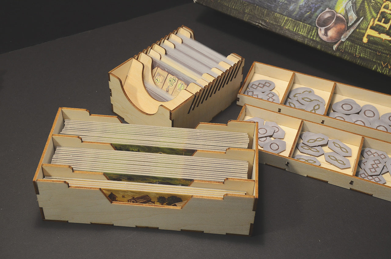 特拉馬拉 桌遊收納盒 Terramara insert organizer 烏鴉盒子桌遊收納
