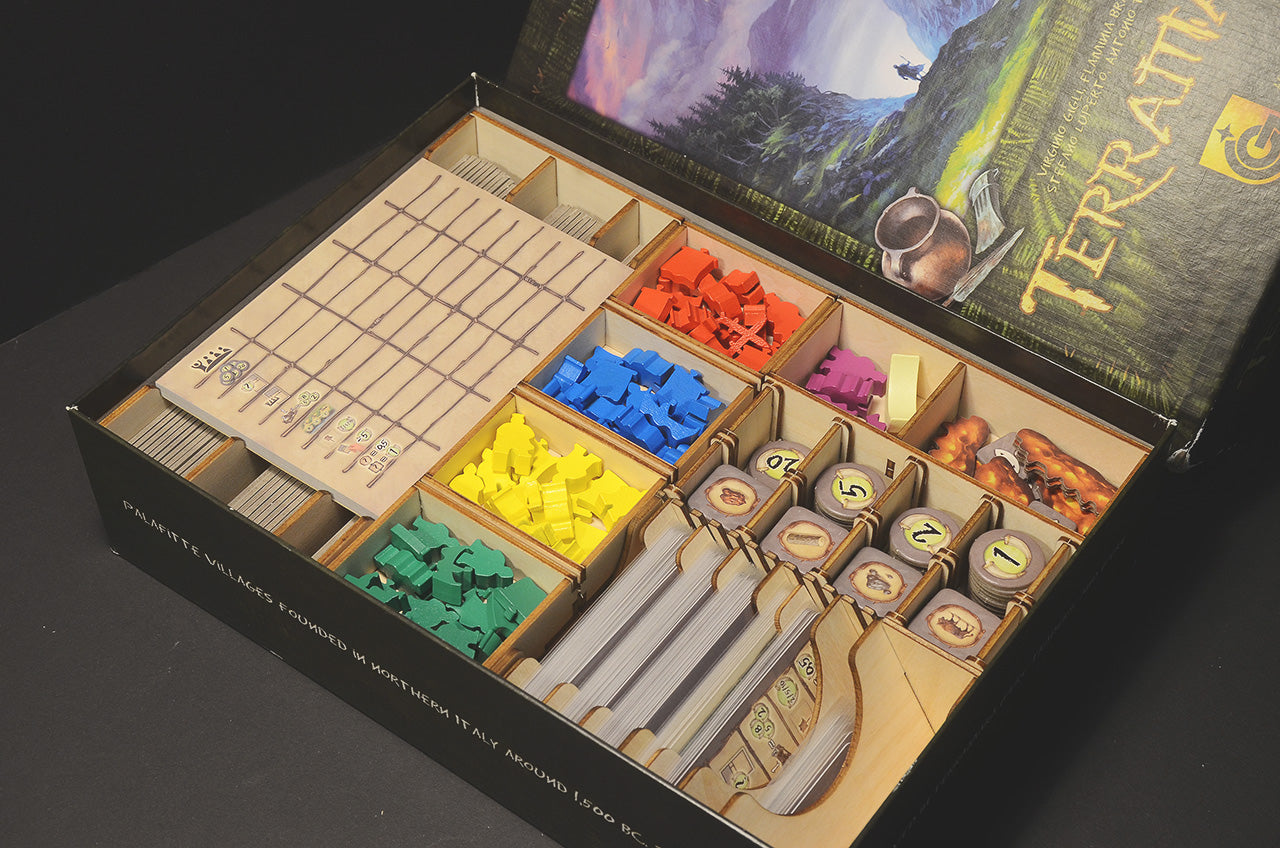 特拉馬拉 桌遊收納盒 Terramara insert organizer 烏鴉盒子桌遊收納
